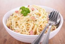 Paste linguini Carbonara