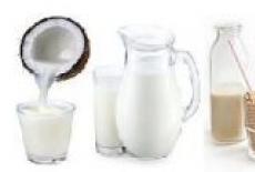 Nutrientii din diferite tipuri de lapte